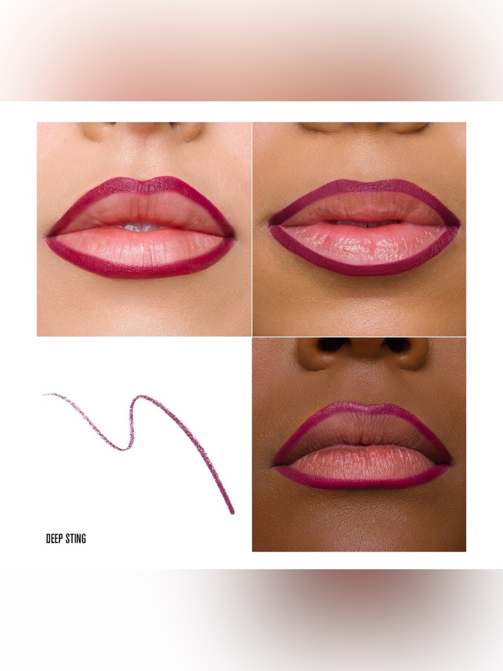 Jeffree Star DEEP STING Velour Lip/Liner Pencil